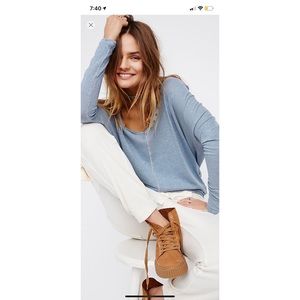 Free People Santa Cruz Henley